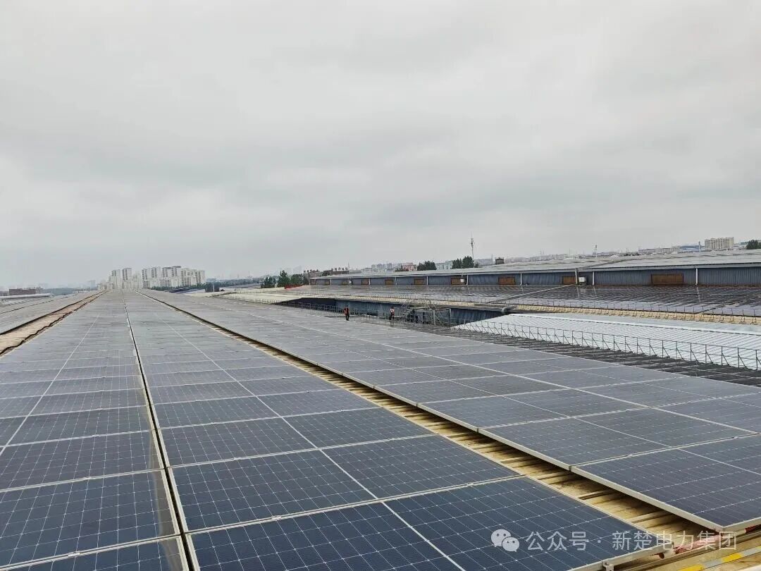 低溫保供，巡檢護(hù)航｜新楚電力為某業(yè)主單位屋頂光伏電站筑牢冬季